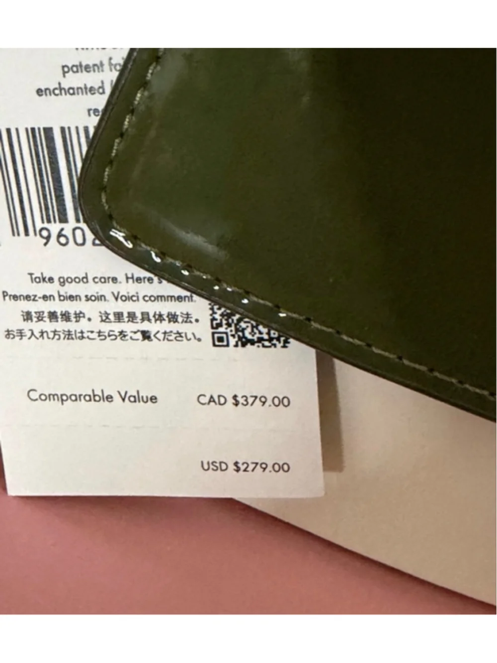 Kate Spade Reegan Patent Mini Flap Crossbody NWT